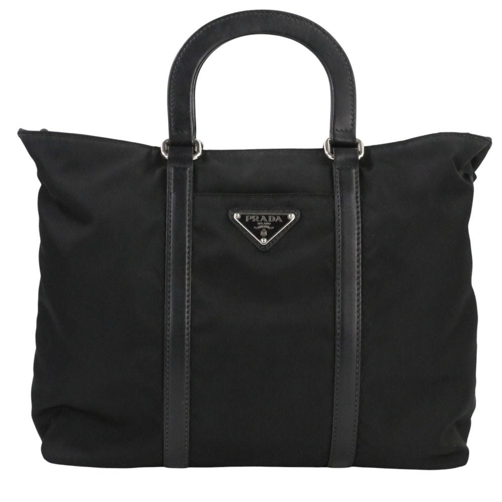 Prada Nylon 2-Way Shoulder Bag Black
