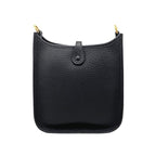 Hermes Shoulder Bag Evelyne TPM Taurillon Clemence Noir Black — view 2