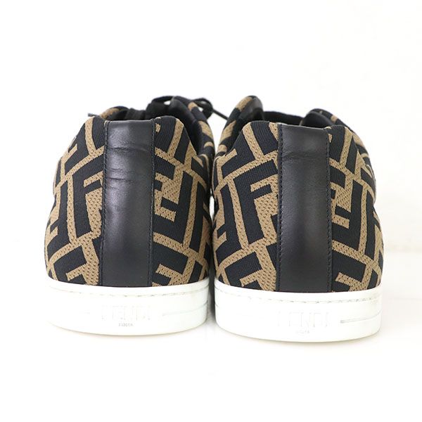 Fendi Technical Fabric Low Top 7 E1258 Sneakers Shoes Size 8 — view 3