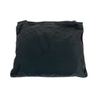 Prada Tessuto Triangle Logo Plate Black Silver Hardware Nylon Shoulder Bag — view 2
