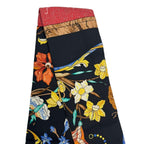 Hermes Twilly Scarf Silk Floral Pattern Multicolor — view 2