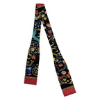 Hermes Twilly Scarf Silk Floral Pattern Multicolor