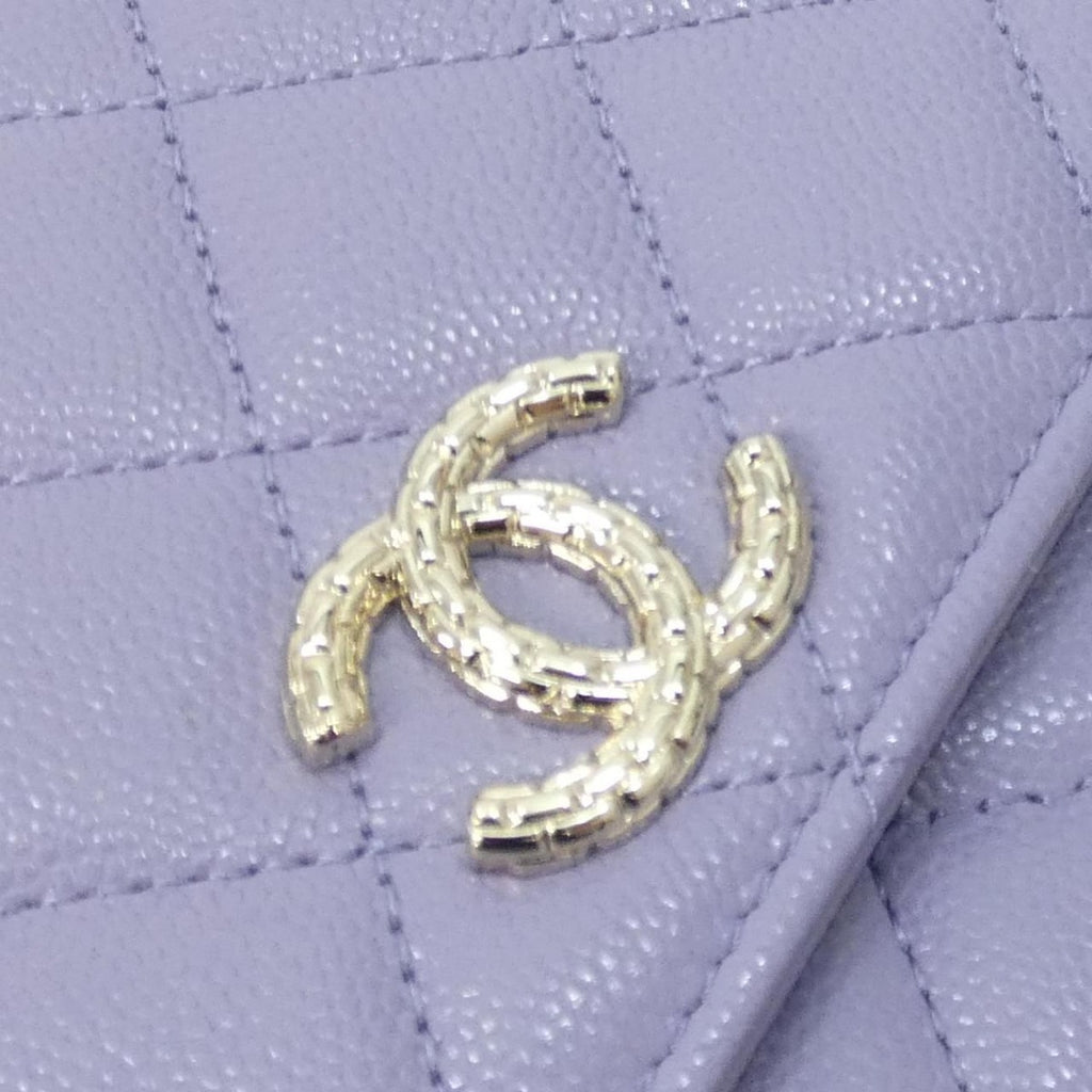 Chanel Chain Wallet Caviar Grained — view 6