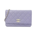 Chanel Chain Wallet Caviar Grained