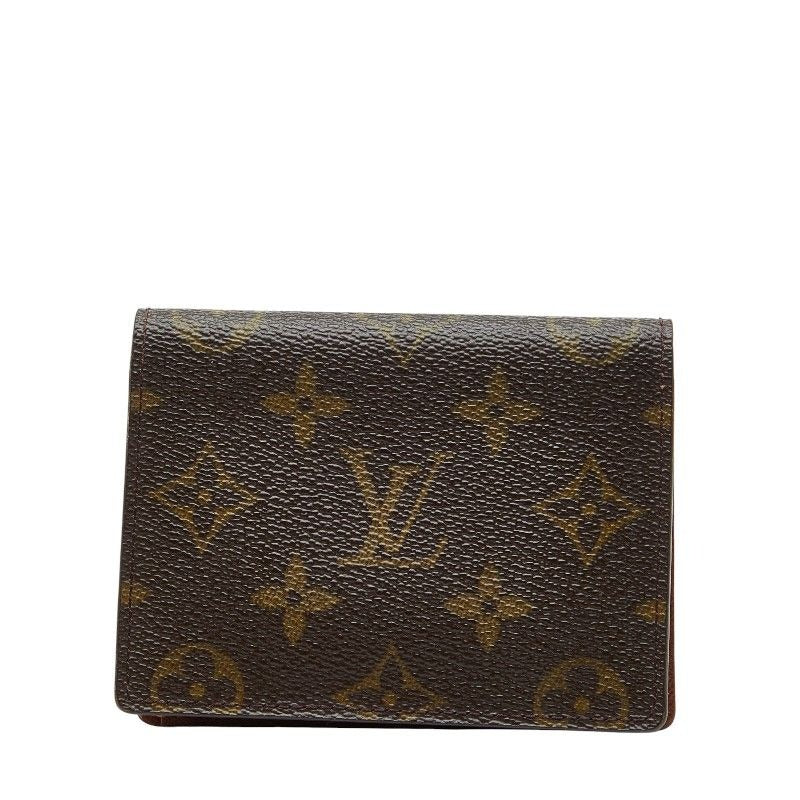 Louis Vuitton Monogram Japon Sangapur Pass Case Card Business Holder