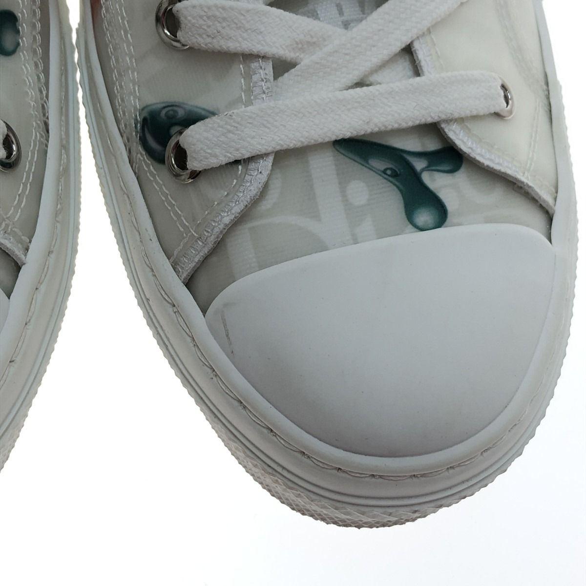 Christian Dior Shoes Sneakers High Cut 40 Kenny Scharf White — view 6