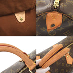 Louis Vuitton Speedy 40 Monogram Brown Handbag 0070 — view 9