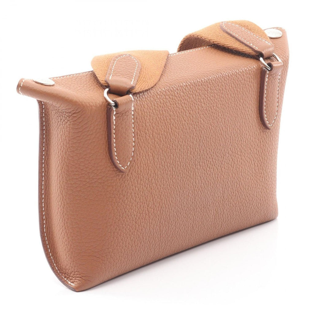 Hermes Shoulder Bag Vido Poche Gold — view 2