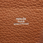 Hermes Shoulder Bag Vido Poche Gold — view 4