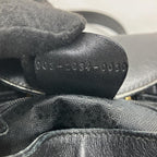 Gucci Leather Bamboo Mini Backpack Partly Damaged 003-2034-0030 Black — view 7