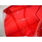Louis Vuitton Keepall Bandouliere 50 Monogram Red Clear Limited Handbag — view 6