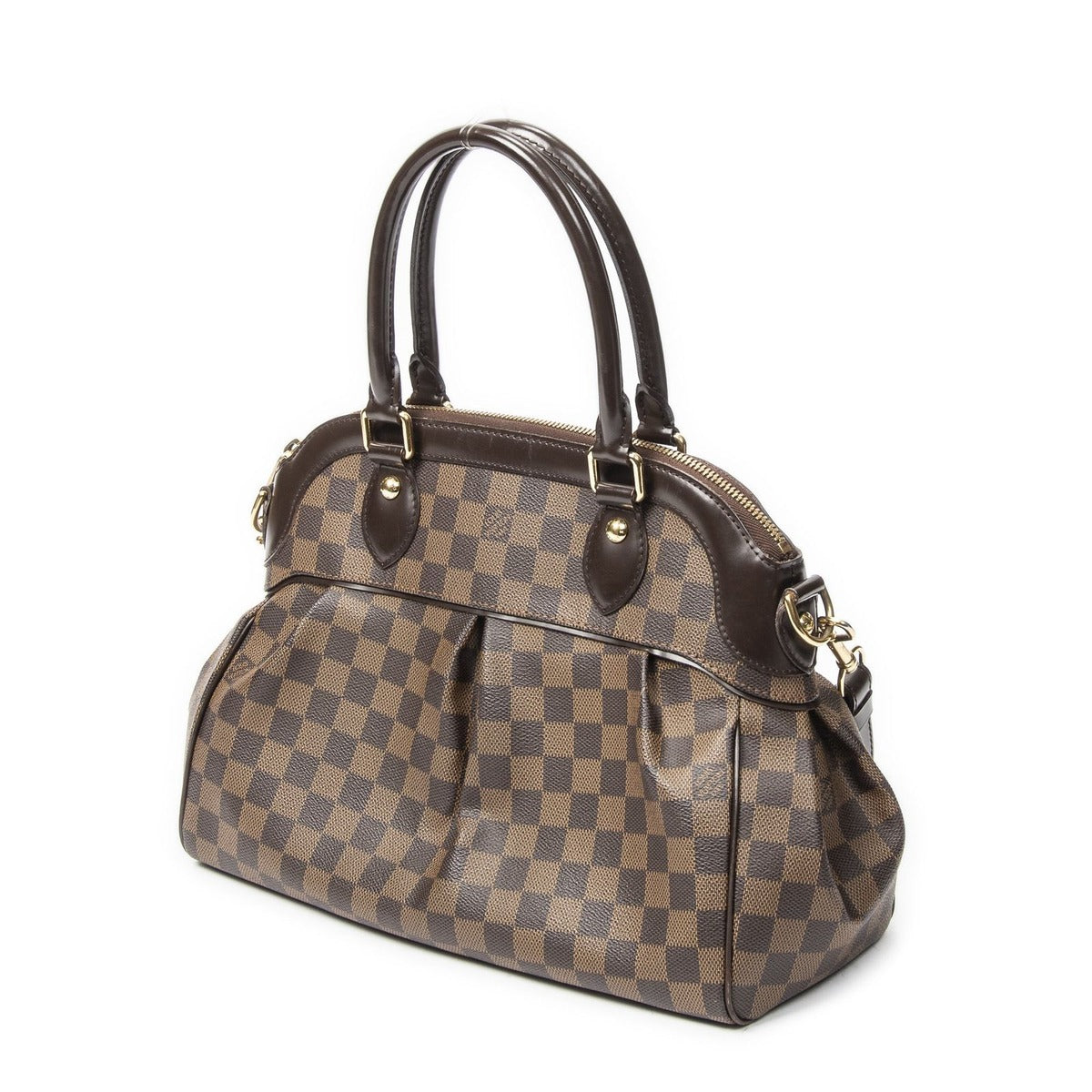Louis Vuitton Trevi Brown Damier Ebene Shoulder Bag — view 2