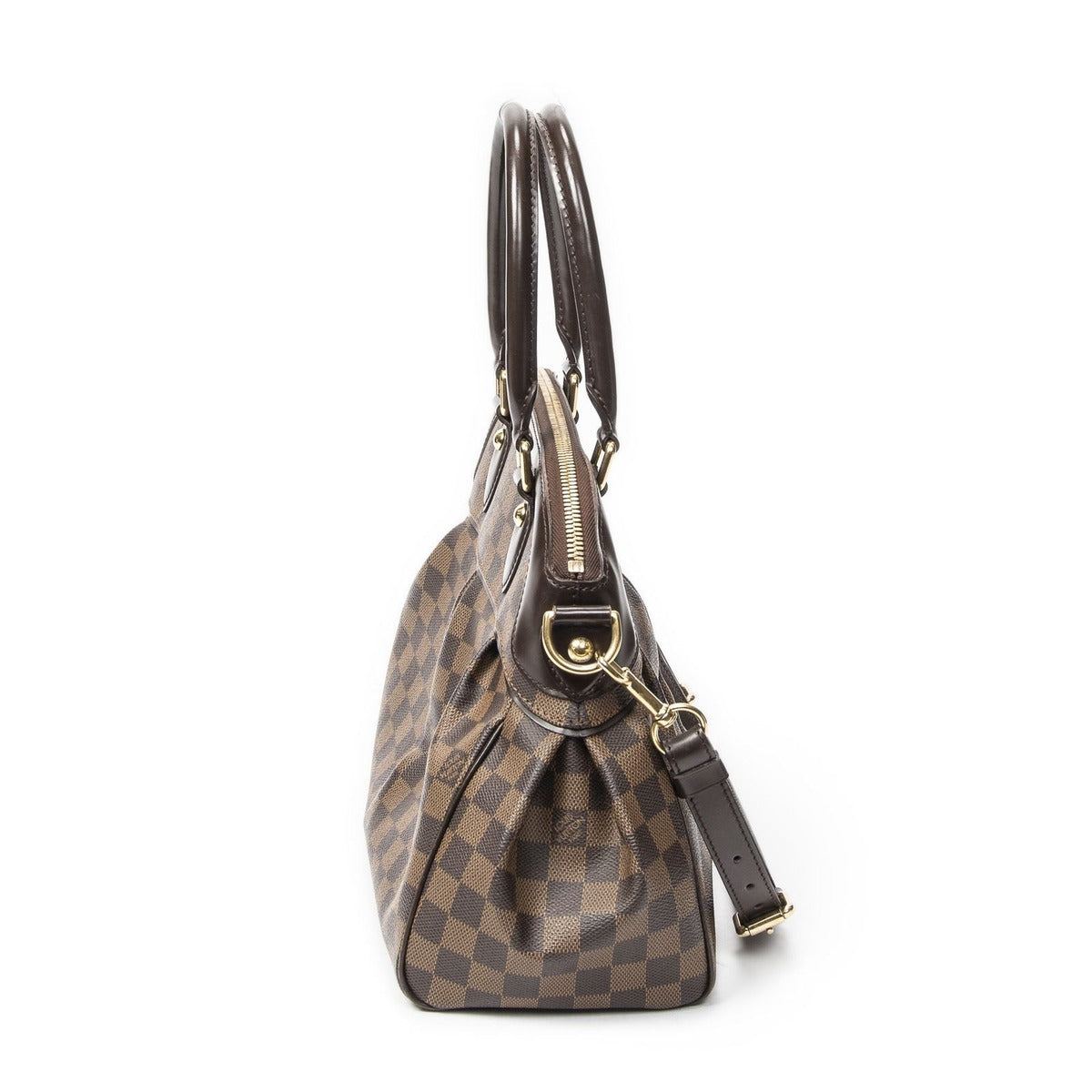 Louis Vuitton Trevi Brown Damier Ebene Shoulder Bag — view 3