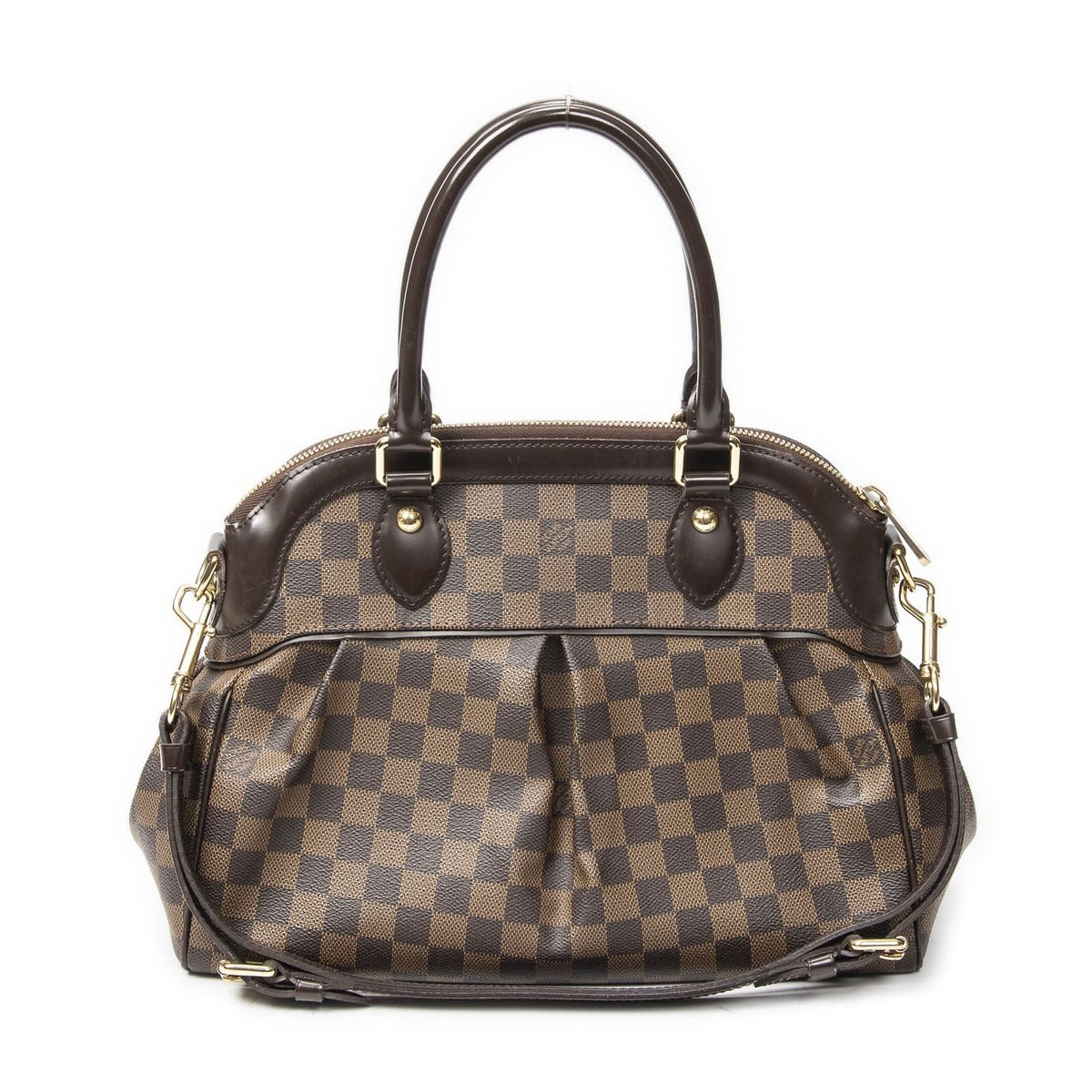 Louis Vuitton Trevi Brown Damier Ebene Shoulder Bag — view 5