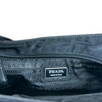 Prada Shoulder Bag Nylon Black Nero — view 8