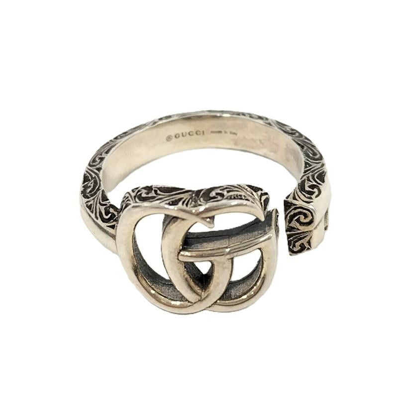 Gucci Ring GG Marmont Double G 925 Silver — view 2