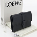 Loewe Vertical Wallet Small Anagram Trifold Calf
