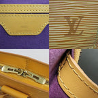 Louis Vuitton Epi Cobran Backpack Tassili Yellow — view 9