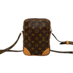Louis Vuitton Vintage Danube Monogram Leather Shoulder Bag — view 3
