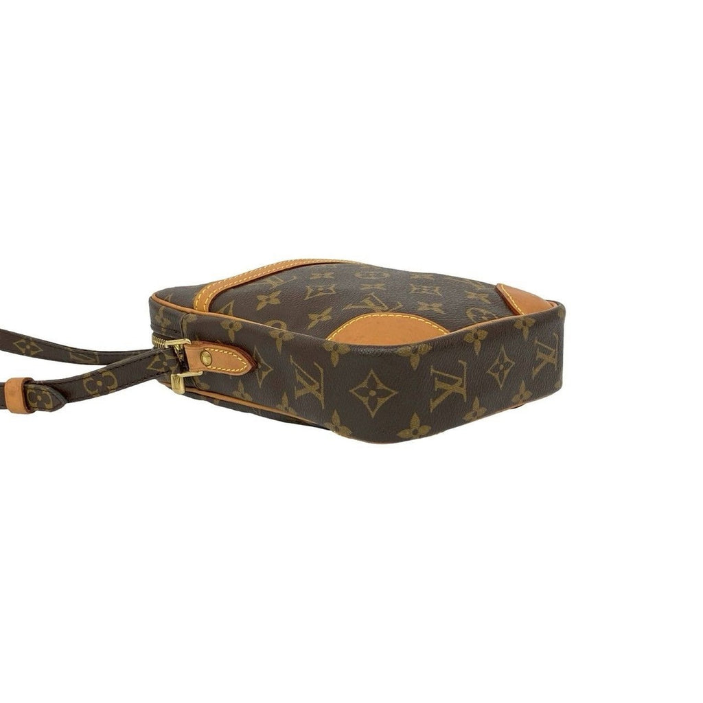 Louis Vuitton Vintage Danube Monogram Leather Shoulder Bag — view 7
