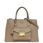 Prada 2 way Bag Beige Cammeo Bn2674