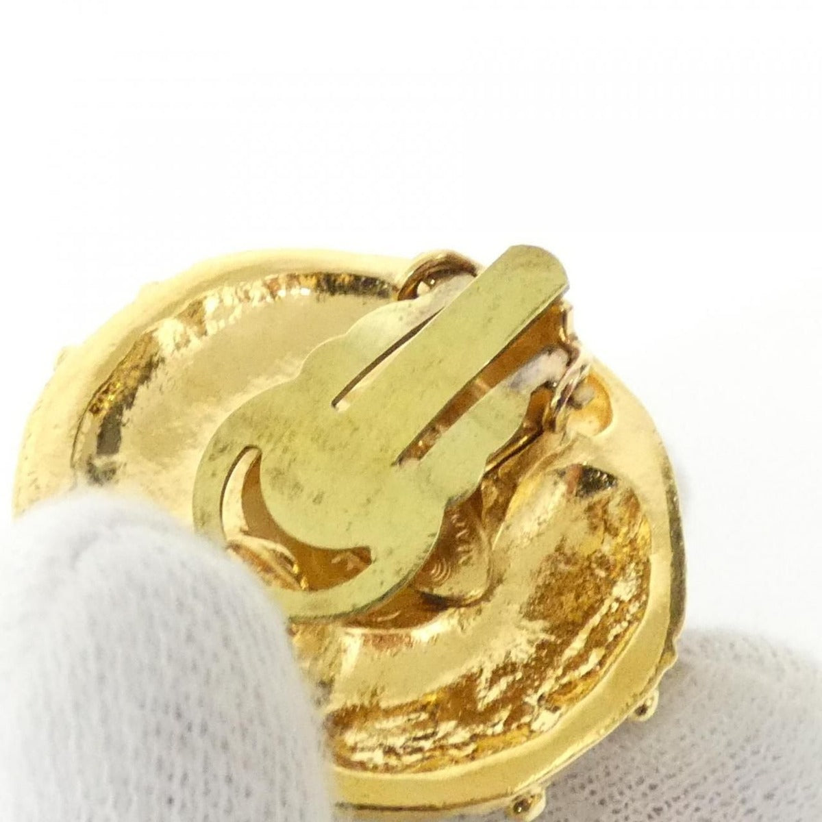 Chanel Vintage Earrings White — view 6