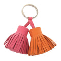 Hermes Carmen Unodos Agno Milo Pink Orange Key Holder Charm