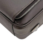 Prada Messenger Bag Brown Shoulder Saffiano — view 2