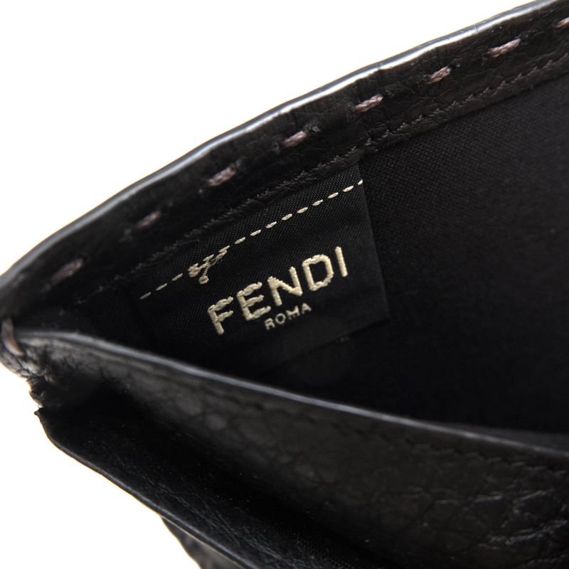 Fendi Wallet Men Leather Gray 7 M0194 O7 N Fogxn Coin — view 6