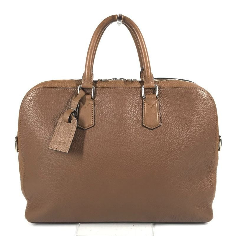 Louis Vuitton Handbag Briefcase PM Taurillon Leather Brown