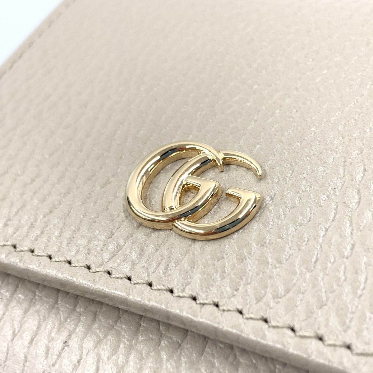 Gucci GG Marmont Bifold Wallet 0416 Beige — view 4