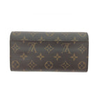 Louis Vuitton Long Wallet Portefeuille Sarah Monogram Brown — view 3