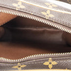 Louis Vuitton Danube Brown Monogram Canvas Shoulder Bag — view 9