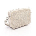 Dior Christian Shoulder Bag White Ivory Canvas B — view 2