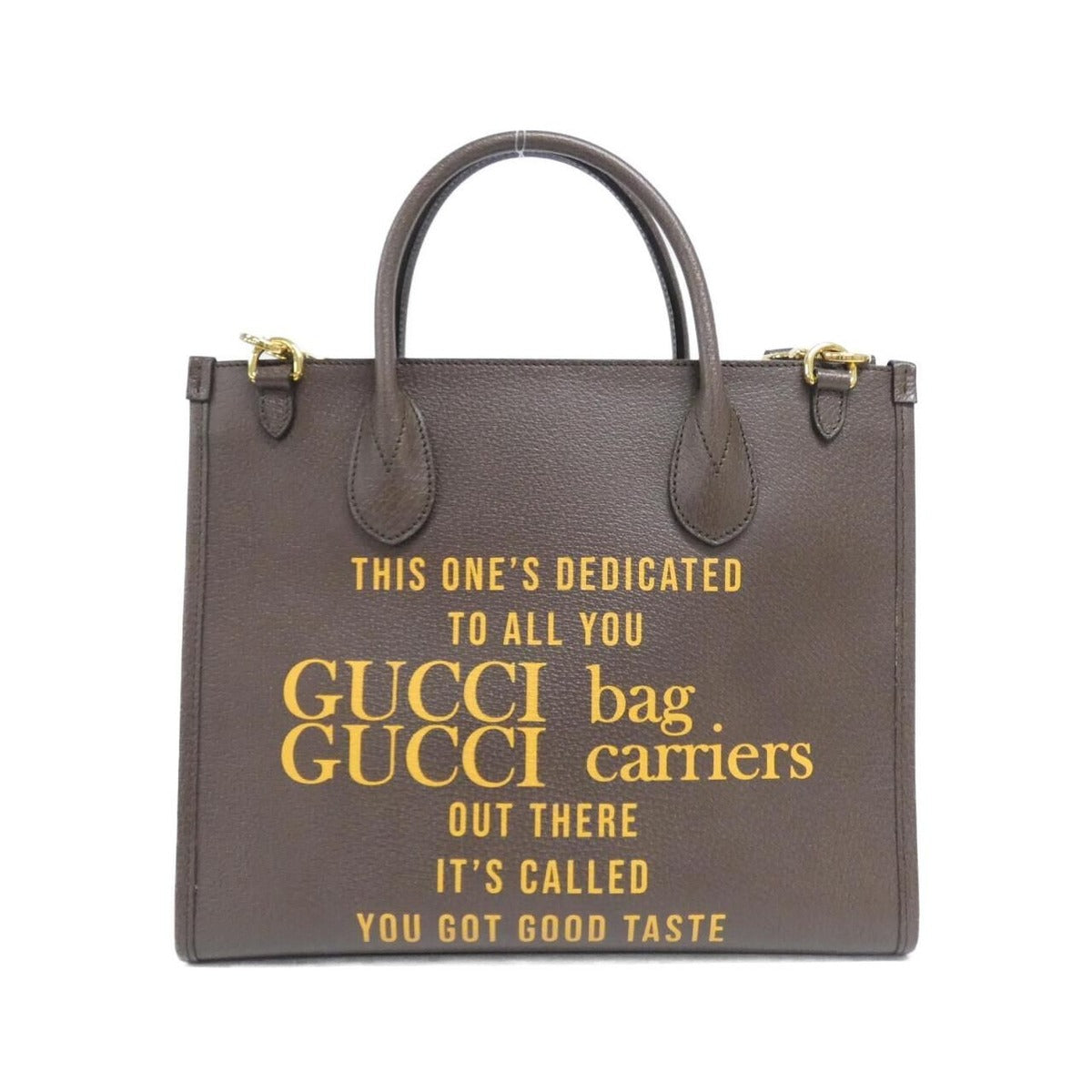 Gucci Ulgbt Bag Leather Brown — view 2