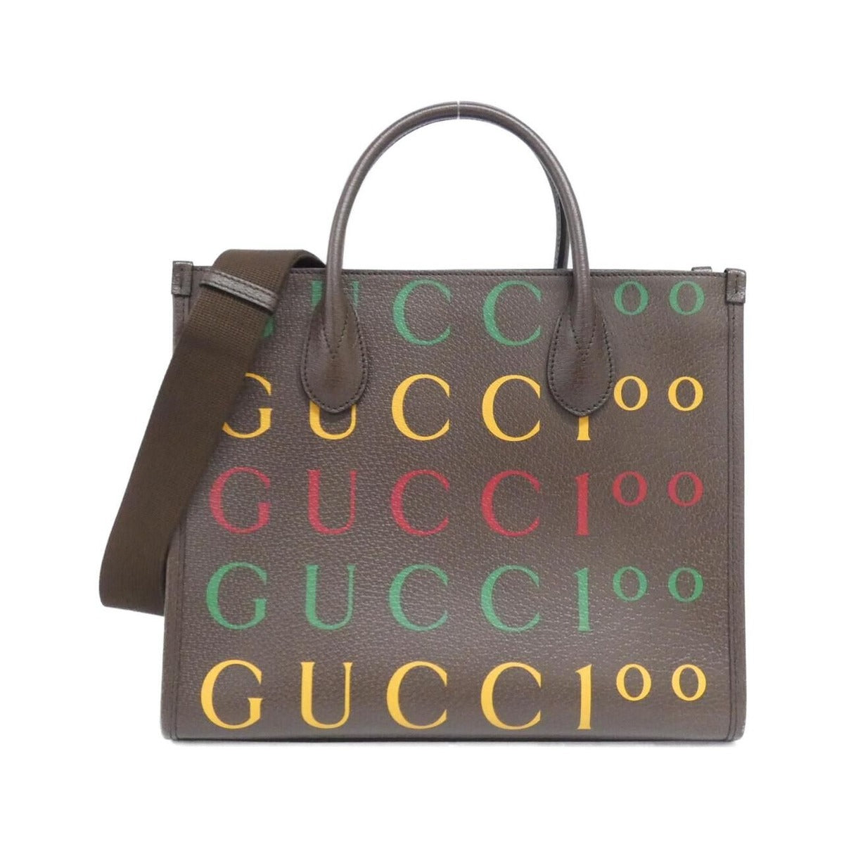Gucci Ulgbt Bag Leather Brown