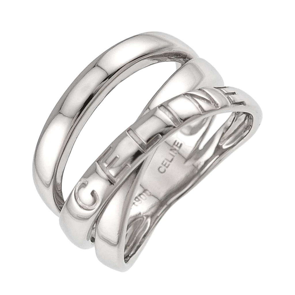Celine Ring Pt Platinum