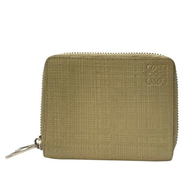 Loewe Wallet Fold Round Zipper Compact Mini Anagram