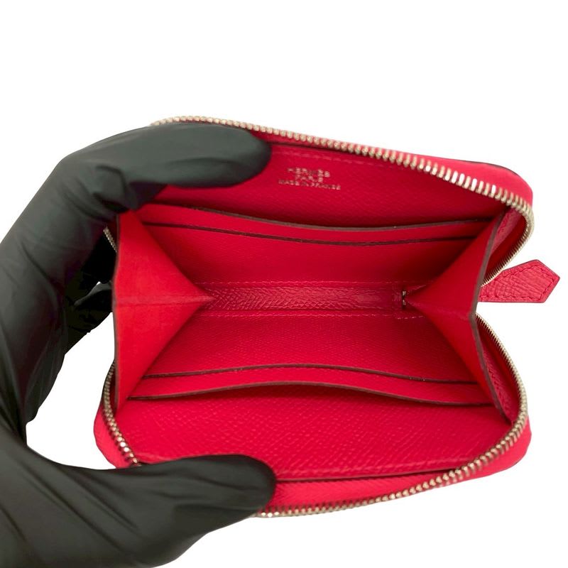 Hermes Azap Silk-in Compact Leather — view 8