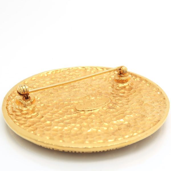 Chanel Brooch 1169 Vintage GP Round Lion — view 5