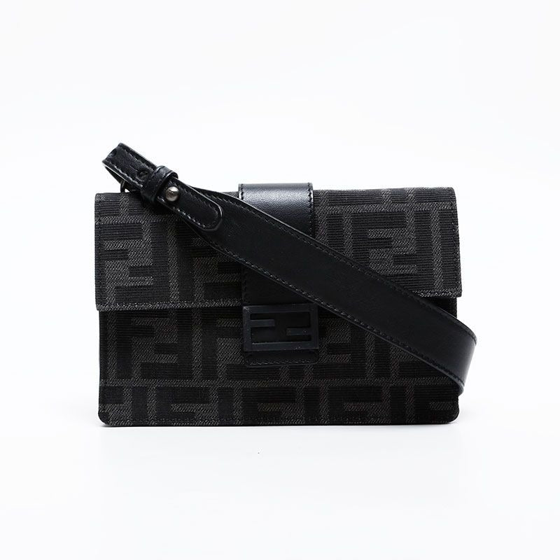 Fendi Shoulder Bag Zucca Baguette 3way