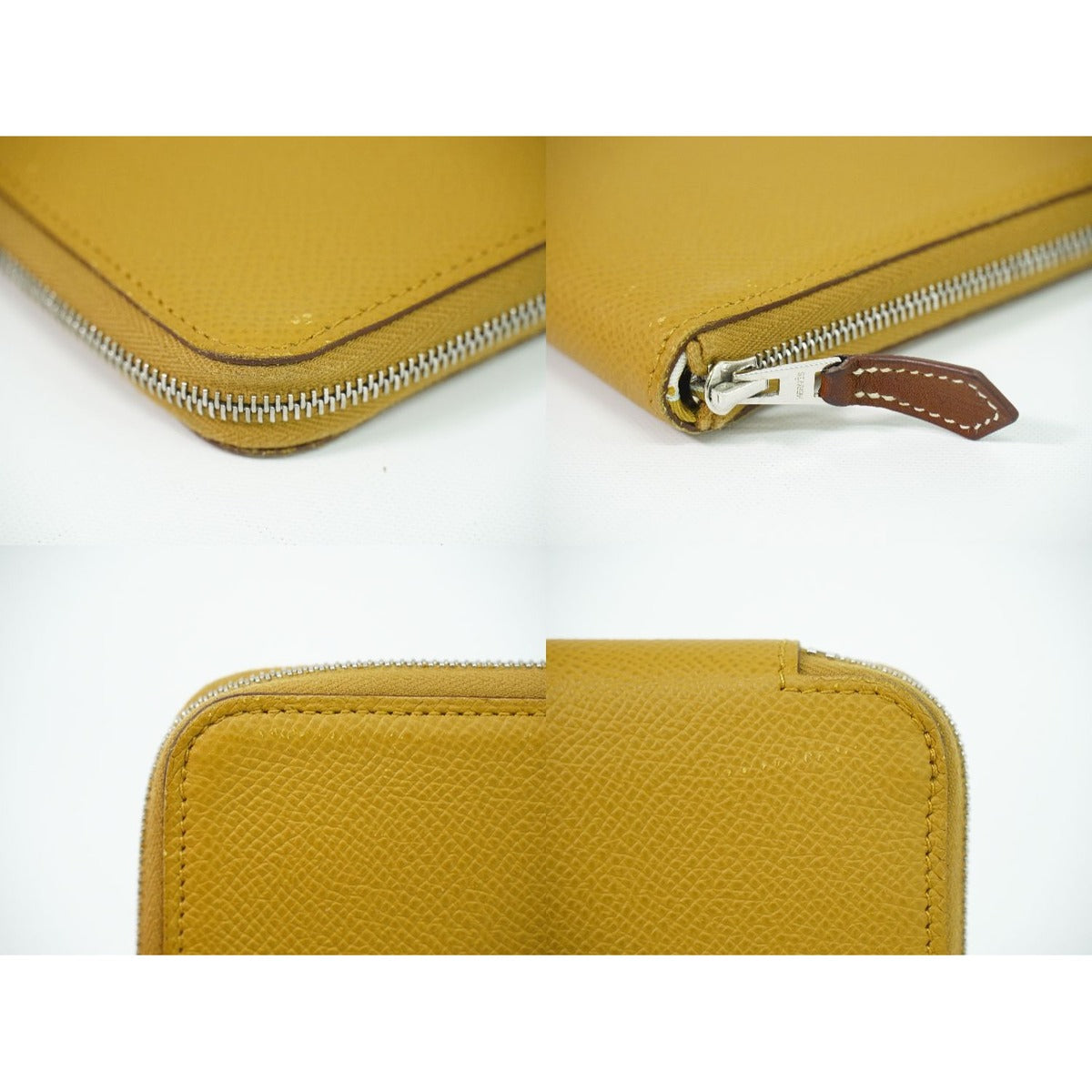 Hermes Azap Silk in Long Veau Zip Around Wallet — view 6
