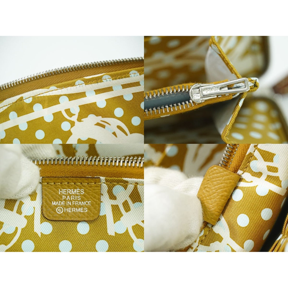 Hermes Azap Silk in Long Veau Zip Around Wallet — view 9