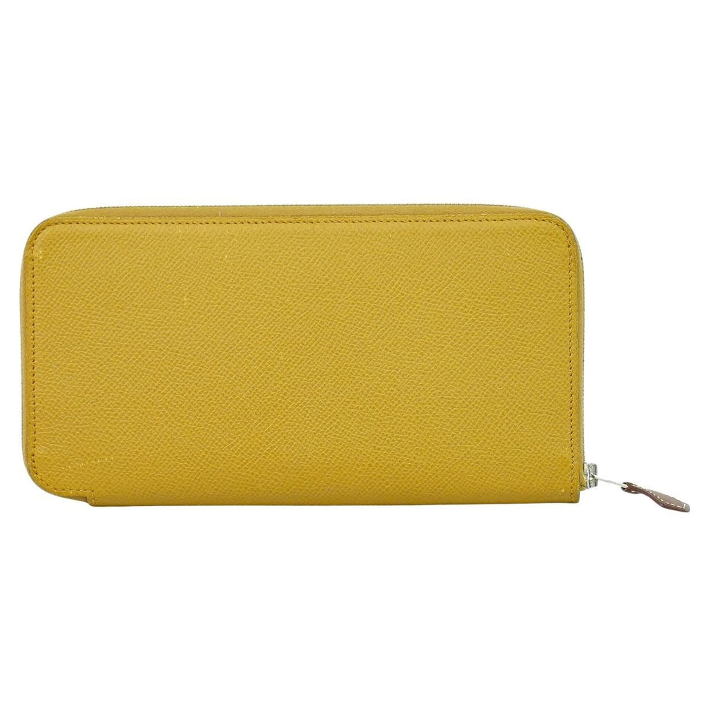 Hermes Azap Silk in Long Veau Zip Around Wallet