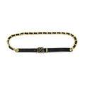 Chanel Chain Belt Black Gdhardware Aaa436 Coco Mark 70 28