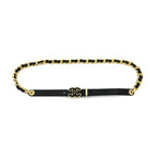 Chanel Chain Belt Black Gdhardware Aaa436 Coco Mark 70 28