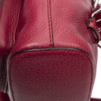 Gucci Bamboo Backpack Tassel Raspberry Pink Grain Calfskin Leather — view 8