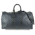 Louis Vuitton Boston Bag Keepall Bandouliere 45 Damier Ecobalt Canvas