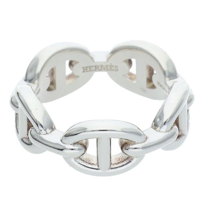 Hermes Chaine D'ancre Enchainee PM Silver Ring — view 2