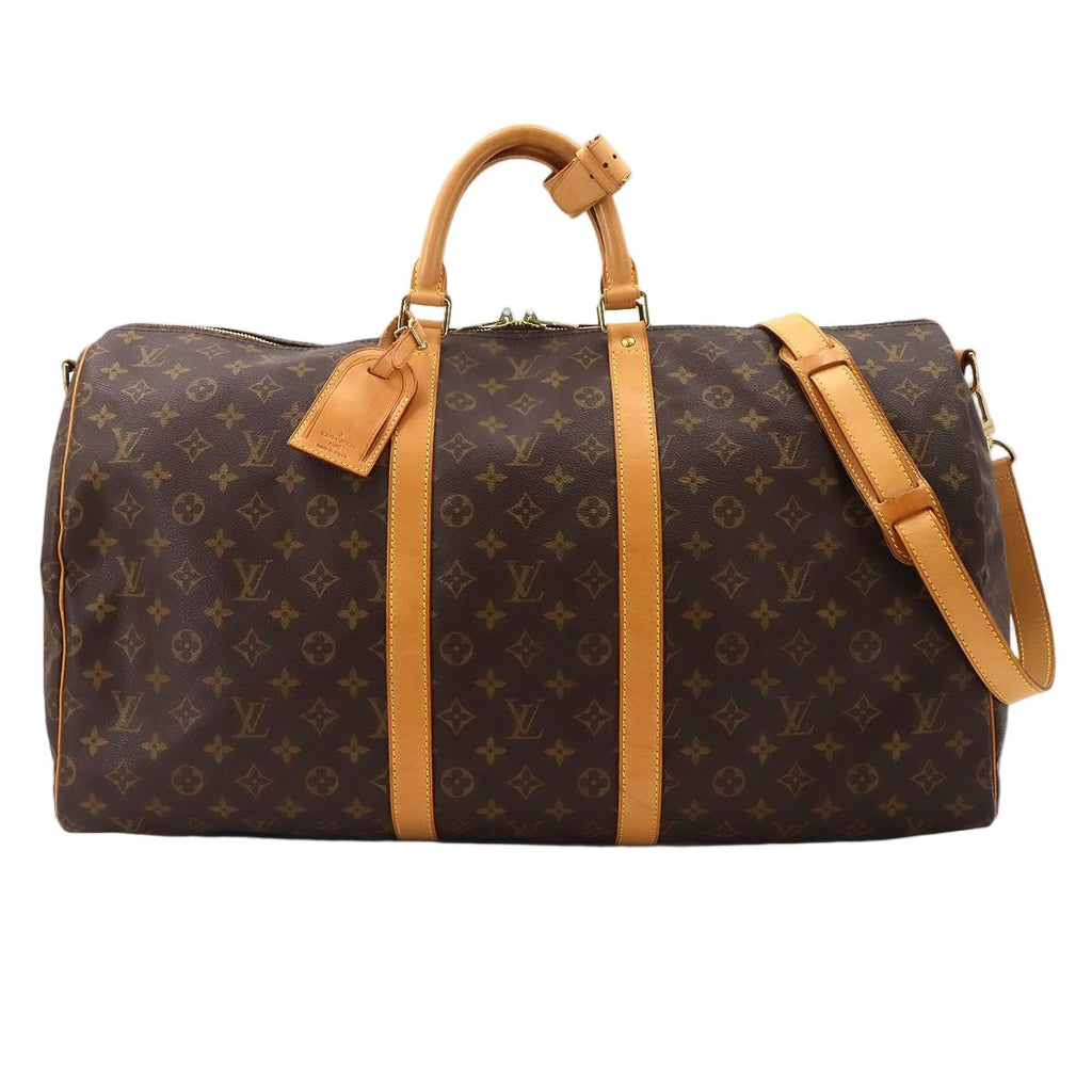 Louis Vuitton Monogram Keepall Bandouliere 55 2-Way Boston Shoulder Bag